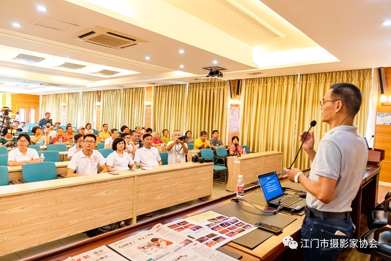 备战国展，刘炽棠讲座日前在江门举行
